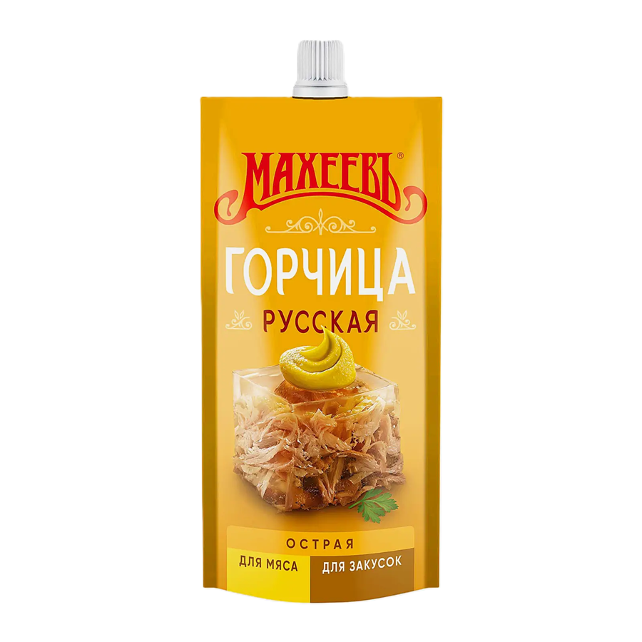 ЭЙСБЕР маркет Горчица Махеевъ Русская столовая 140г