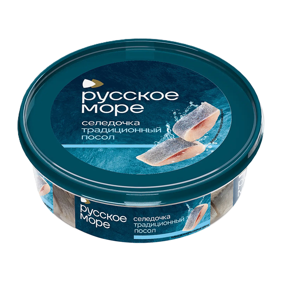 ЭЙСБЕР маркет Сельдь Русское Море в масле 500г