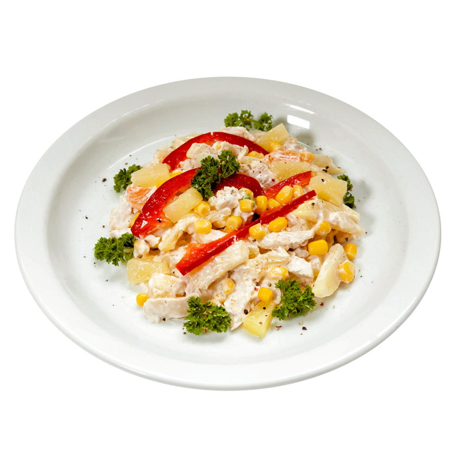 ЭЙСБЕР маркет Салат Мексиканский с курицей и болгарским перцем 120 гр