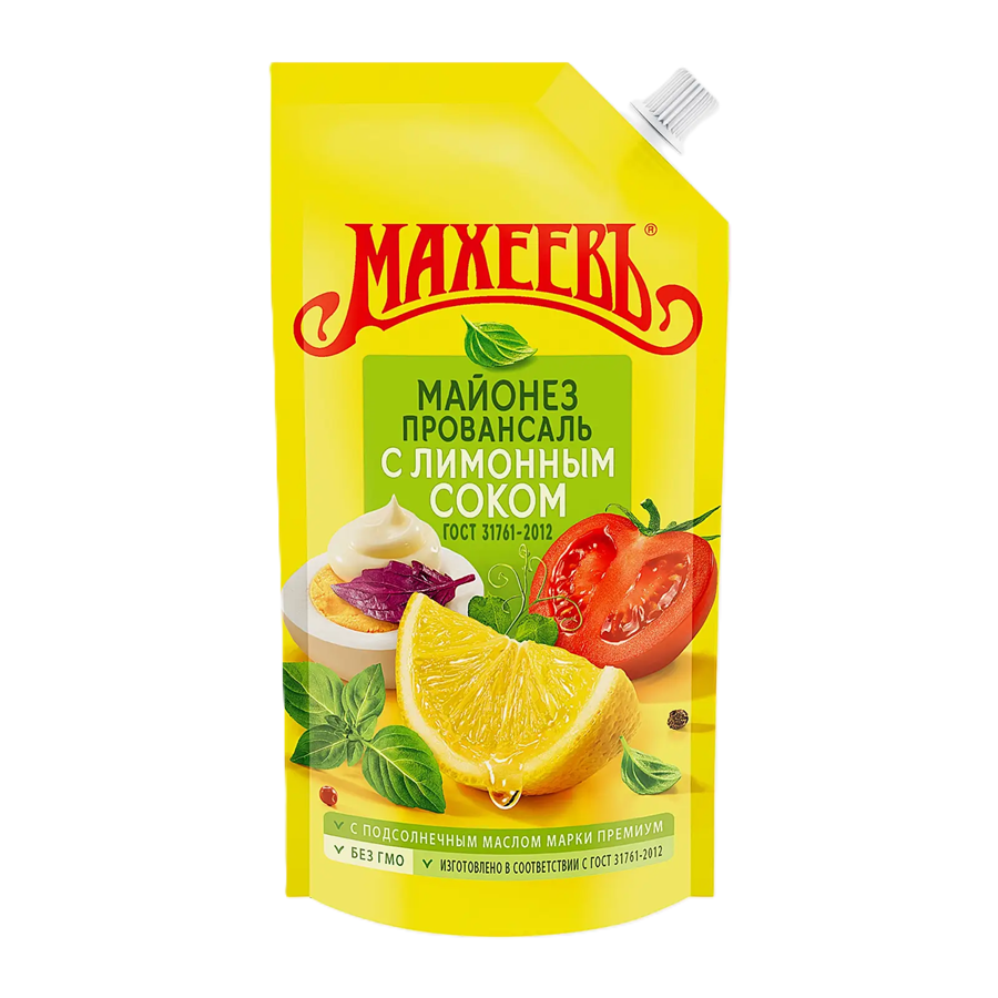 ЭЙСБЕР маркет Майонез Махеевъ Провансаль лимонный сок 67% 190мл