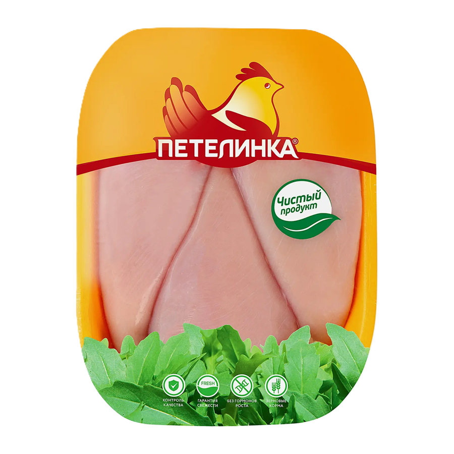ЭЙСБЕР маркет Филе цыпленка-бройлера Петелинка 900 гр