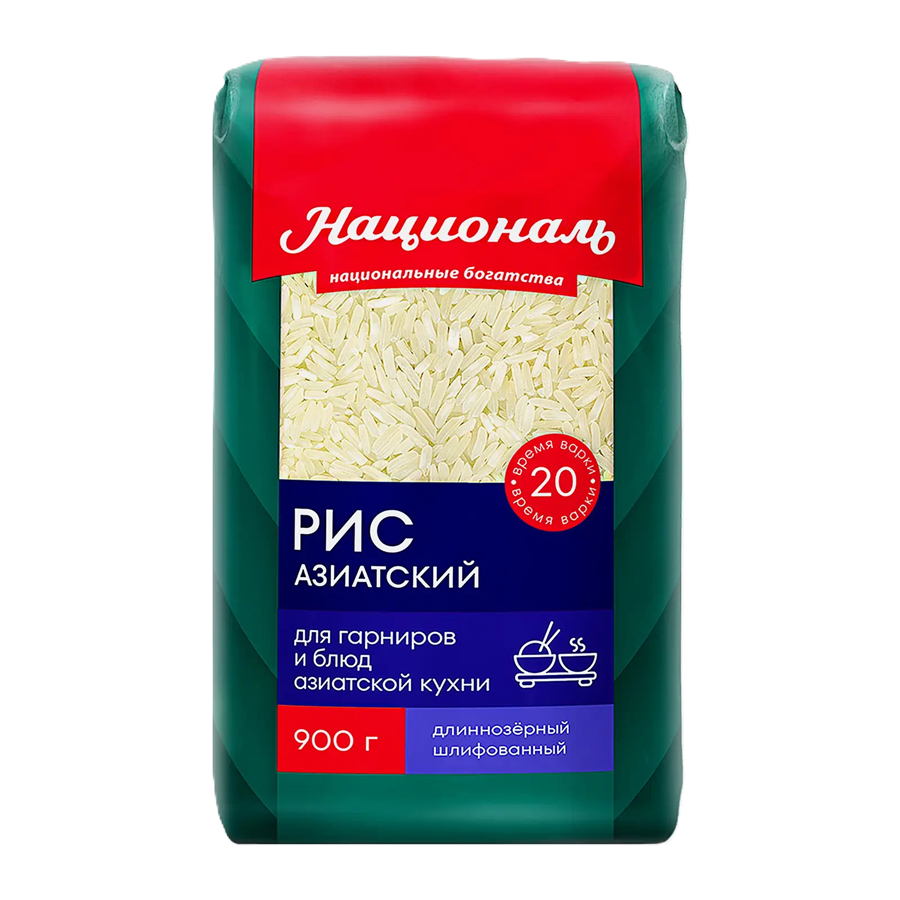 ЭЙСБЕР маркет Рис Националь Азиатский 900г