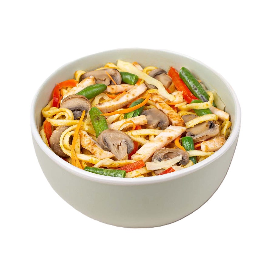 ЭЙСБЕР маркет Wok Карри с лапшой 200 гр