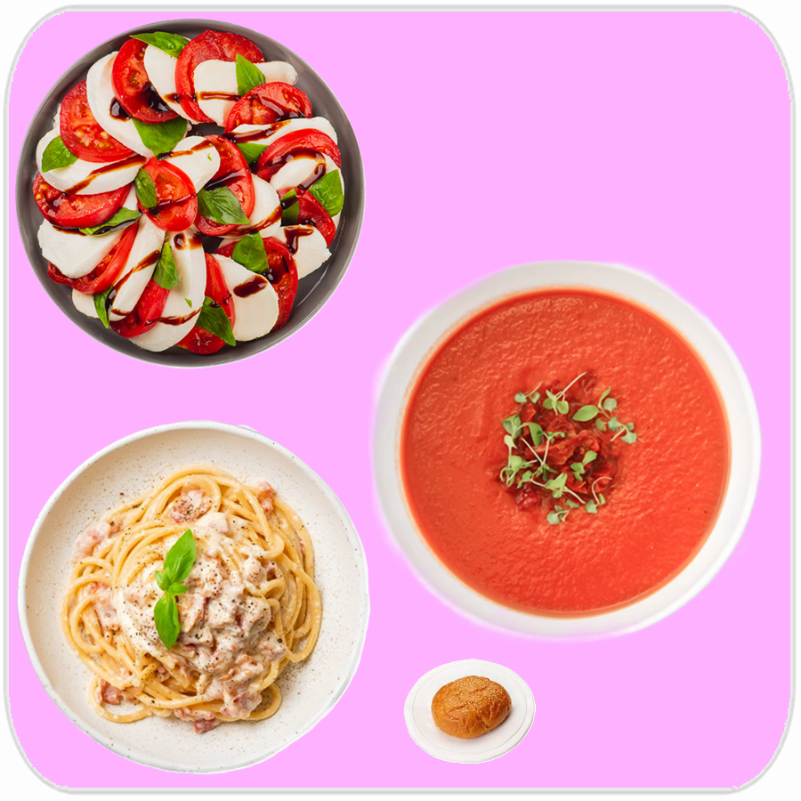 ЭЙСБЕР маркет Итальянское меню 600 гр