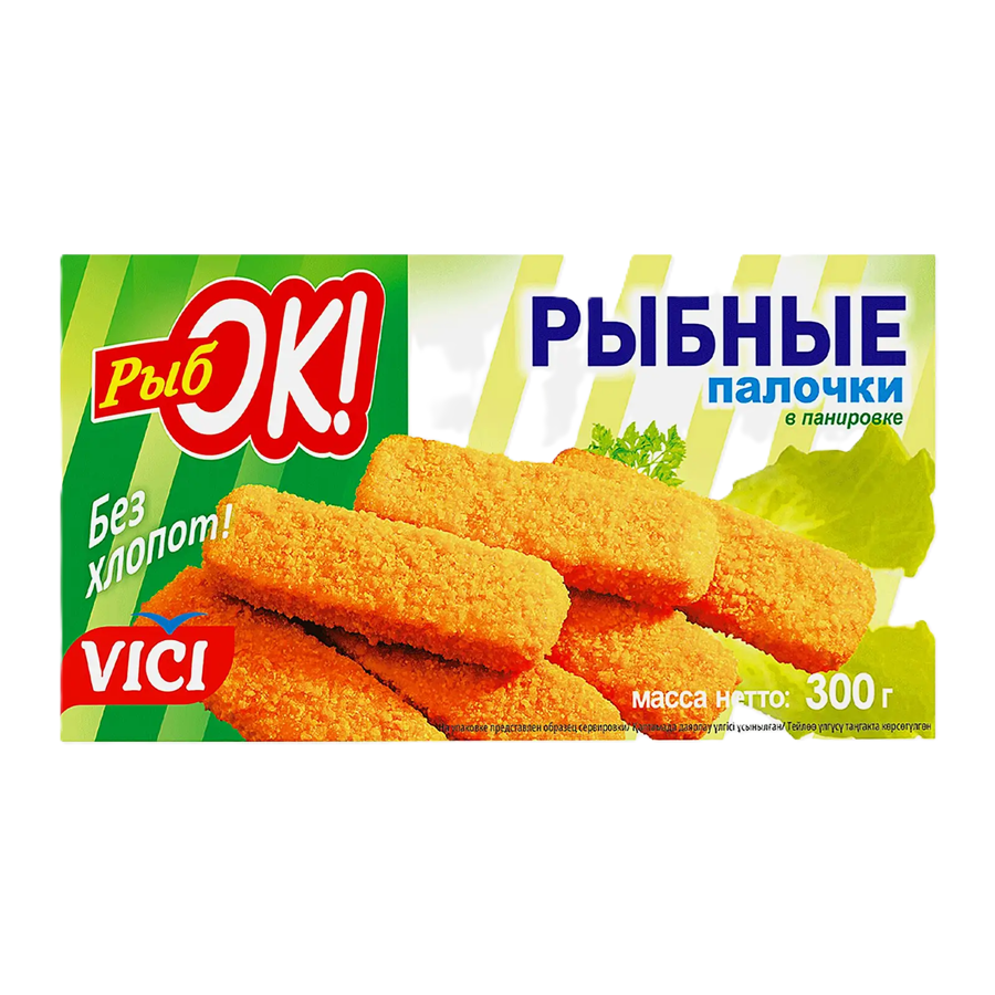 ЭЙСБЕР маркет Рыбные палочки Vici Рыбок 300г