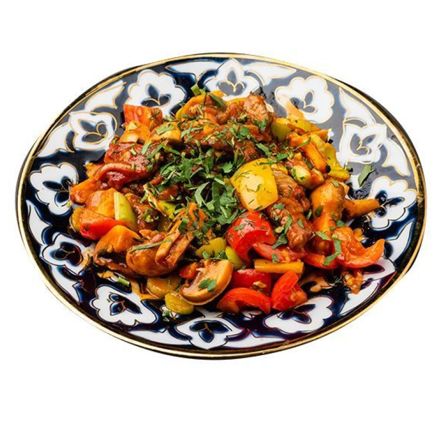 ЭЙСБЕР маркет Нарханги - мясо с овощами по-узбекски 230 гр