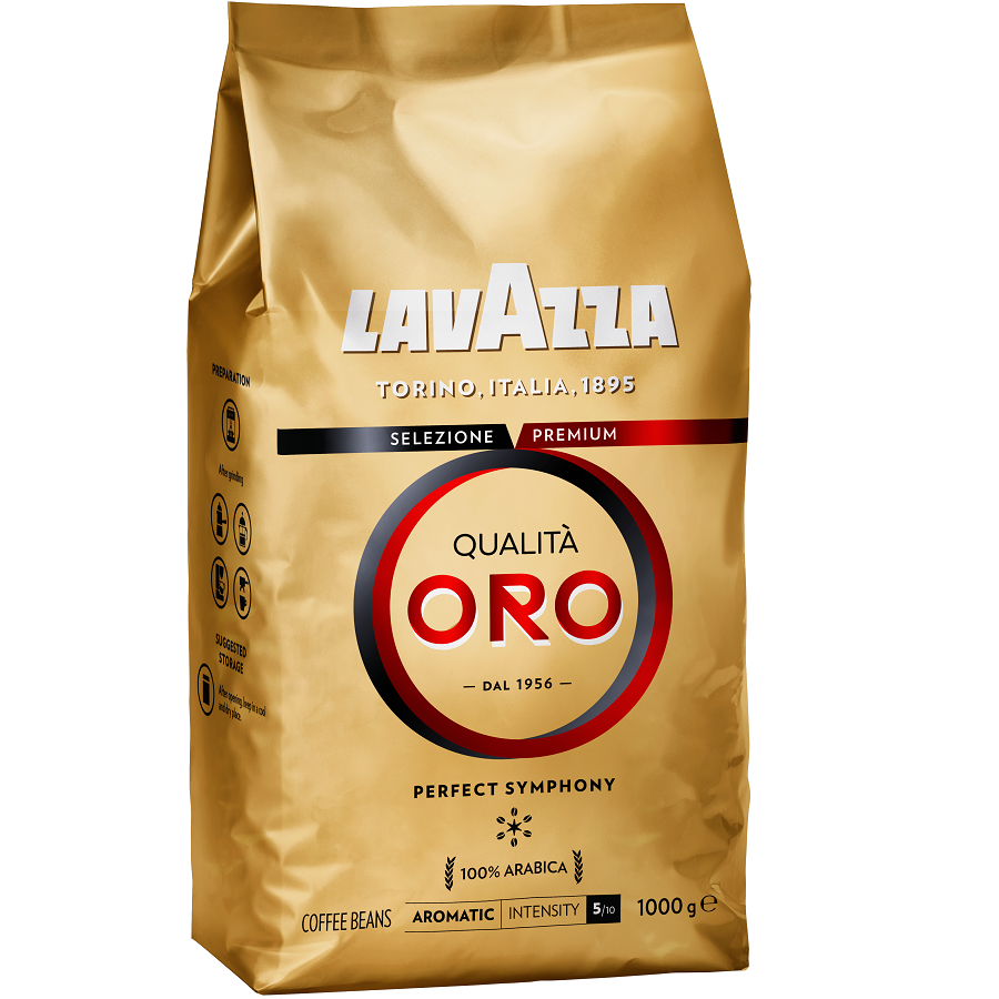ЭЙСБЕР-Кофе в зернах Lavazza Qualita Oro - купить в ЭЙСБЕР маркет