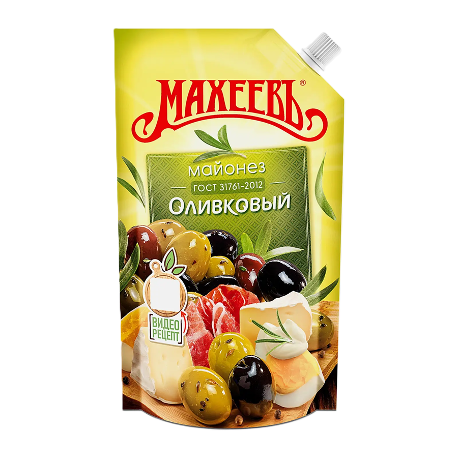ЭЙСБЕР маркет Майонез Махеевъ Оливковый 50.5% 350г
