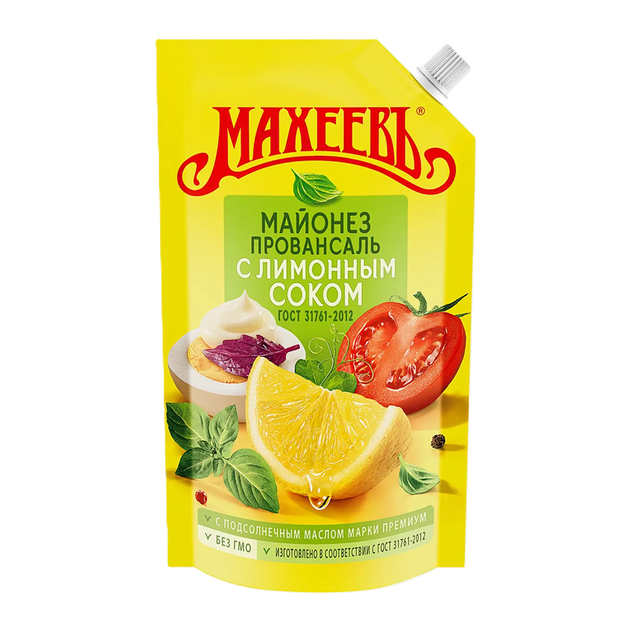 ЭЙСБЕР маркет Майонез Махеевъ Провансаль с лимонным соком 67% 380г