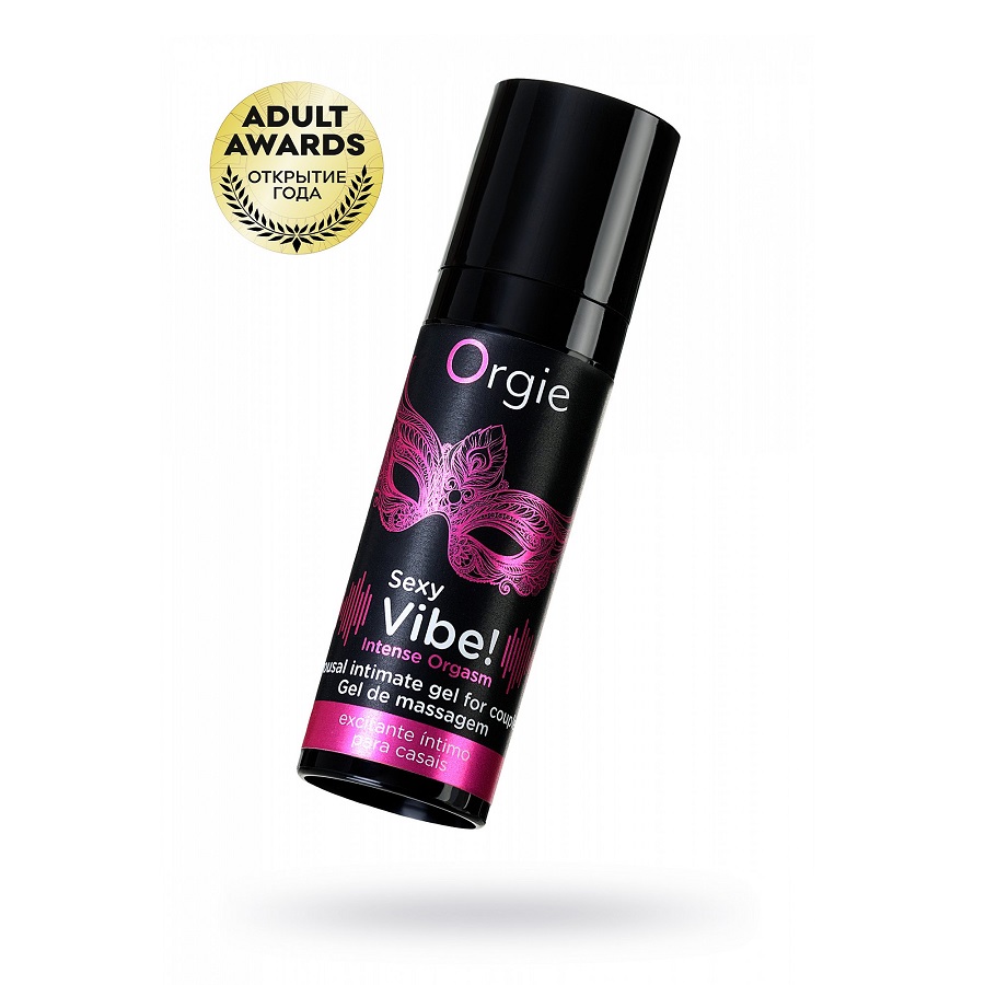 НАDО-Массажный гель Orgie Sexy Vibe с разогревающим и охлаждающим эффектом 15 мл - купить в НАДО маркет