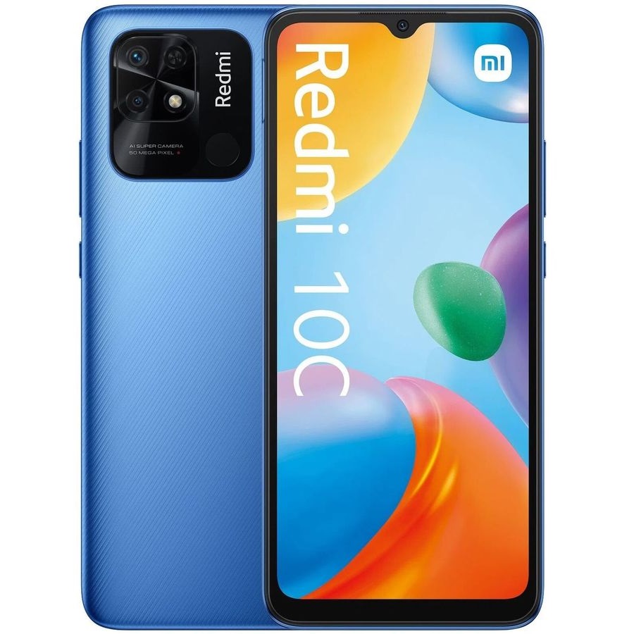 НАDО-Xiaomi Redmi 10C 4/64Gb,Синий - купить в НАДО маркет