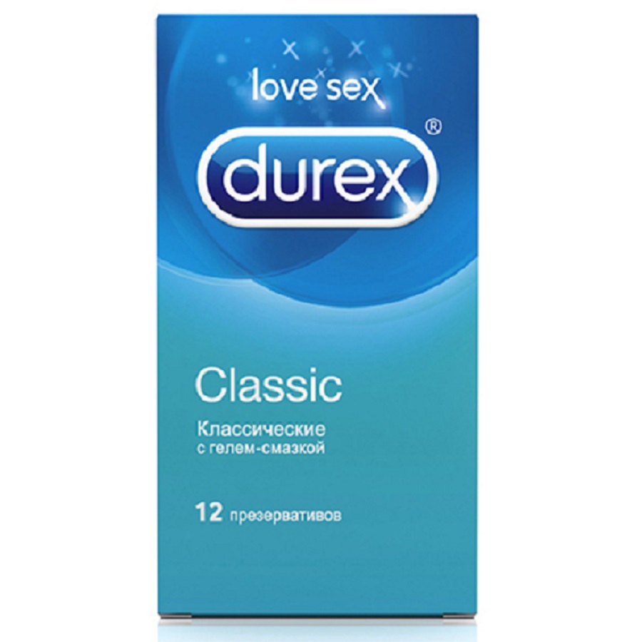 Презервативы классические Durex Classic 12 шт