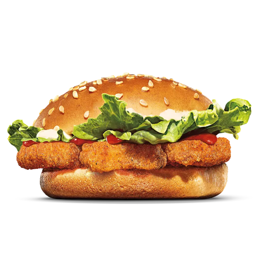 ЭЙСБЕР маркет Бургер с курицей стандарт